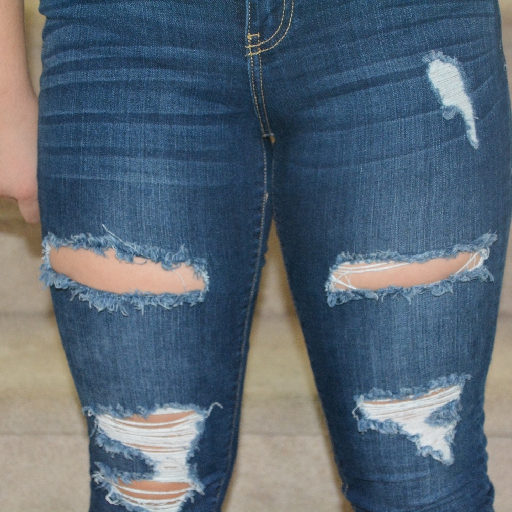 ripped jeans